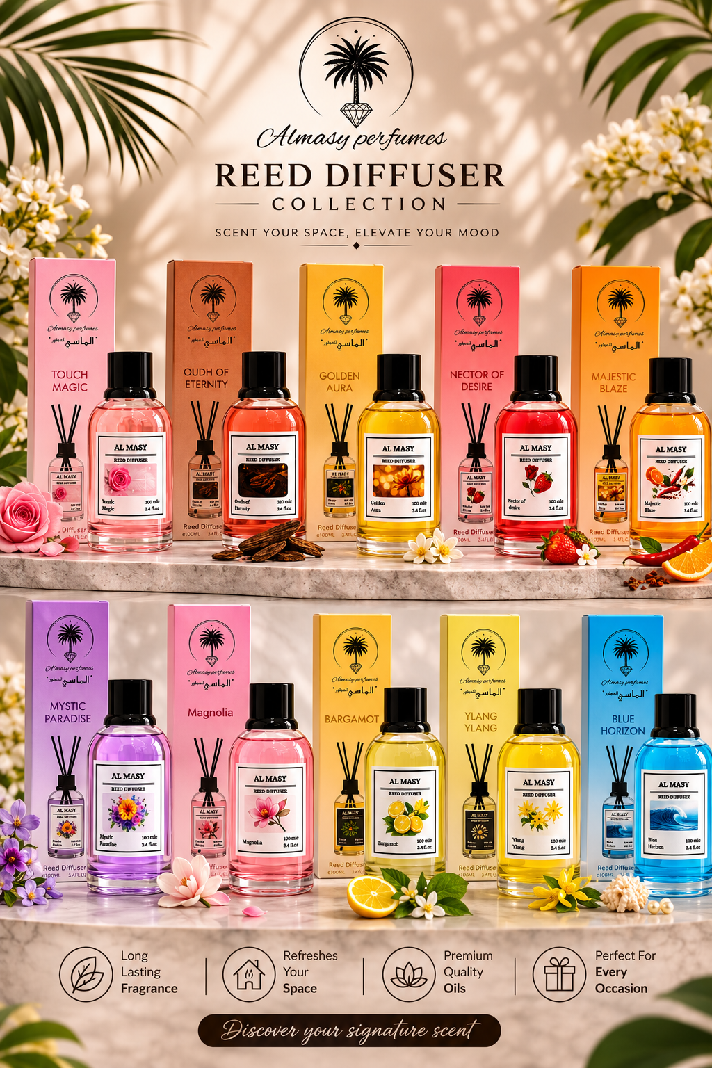 REED DIFFUSERS 100 ML